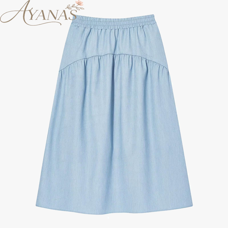 AYANAS Long women's skirts with full skirts