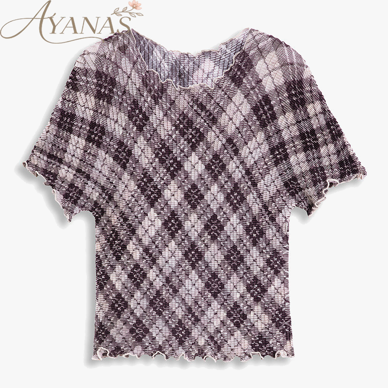AYANAS Stretch-Fit Short-Sleeve T-Shirt