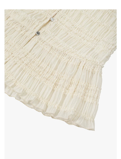 AYANAS White women's lace shirt