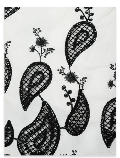AYANAS Contrasting-colour embroidered women’s dress