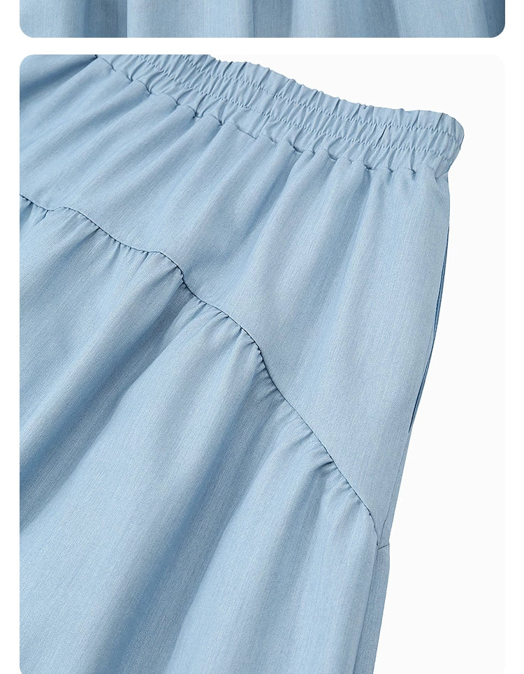 AYANAS Long women's skirts with full skirts