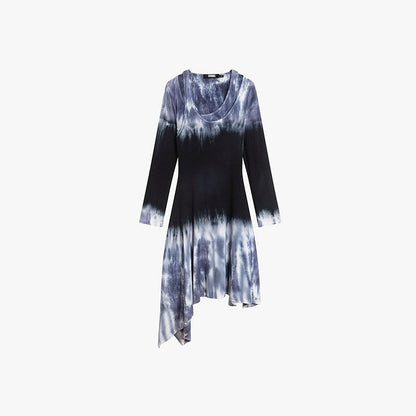 AYANAS Double-layered off-the-shoulder dress